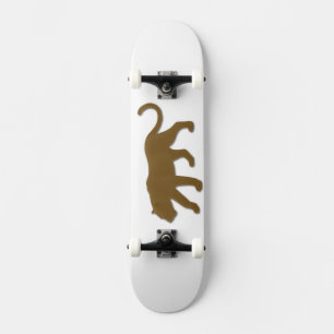 Brown Florida Panther Persoonlijk Skateboard