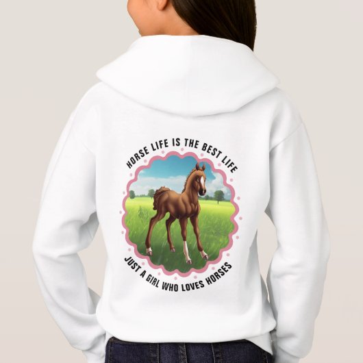 Brown Foal Meisjes (Achterkant)