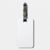 Brown Focus Bagagelabel (Achterkant verticaal)