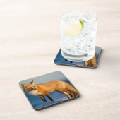 Brown Fox Beverage Coaster Bier Onderzetter (Rechterzijde)