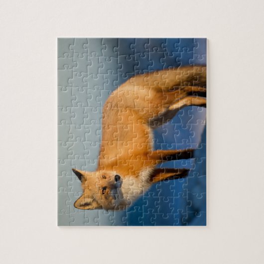 Brown Fox Jigzaag Puzzle Legpuzzel (Verticaal)
