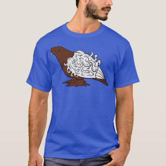 Brown Frillback Pigeon T-shirt