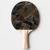 Brown Funky Soldier Tafeltennisbatje (Achterkant)