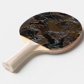 Brown Funky Soldier Tafeltennisbatje (Voorkant Gekanteld)