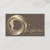 Brown Future Tarot Reader Visitekaartje (Voorkant)