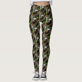 Brown Fuzzy Sloth, Dames Leggings (Voorkant)