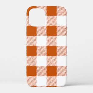 Brown Gingham Check Pattern Case-Mate iPhone Case
