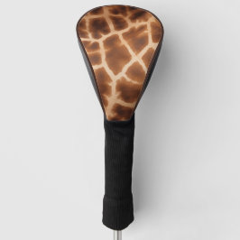 Brown Giraffe Print Golfheadcover