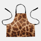 Brown Giraffe Print Schort (Voorkant)