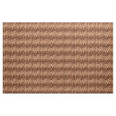 Brown Giraffe Print Stof (Yard (91,4 cm))