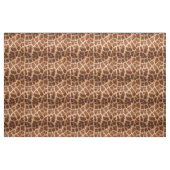 Brown Giraffe Print Stof (Fat Quarter)
