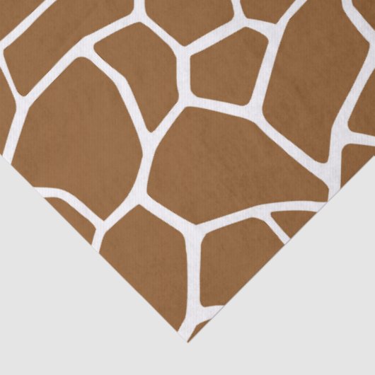 Brown Giraffe  Tissuepapier (Detail)