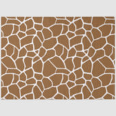 Brown Giraffe Tissuepapier (Voorkant)