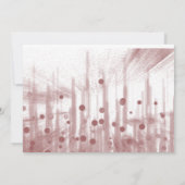 Brown Glitter zal je mijn uitnodiging zijn. (Achterkant)