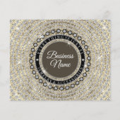 Brown Gold Diamond bedankt u voor uw opdracht, juw (Achterkant)