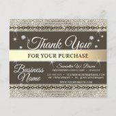 Brown Gold Diamond bedankt u voor uw opdracht, juw (Voorkant)