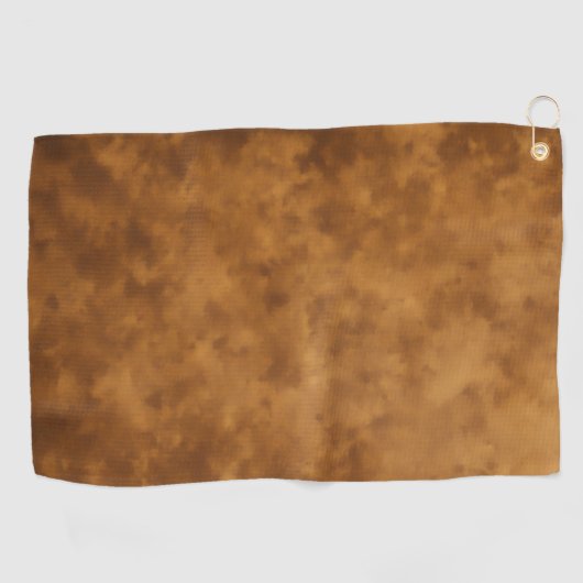 Brown Golf Towel – Soft, Absorbent & Durable Golfhanddoek (Horizontaal)