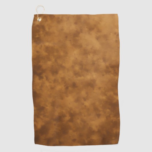 Brown Golf Towel – Soft, Absorbent & Durable Golfhanddoek (Voorkant)