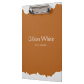 Brown gray textured print klembord (Links)