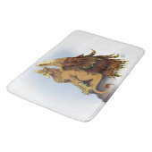 Brown Griffin Fantasy Badmat (Gekanteld)