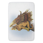 Brown Griffin Fantasy Badmat (Voorkant Verticaal)