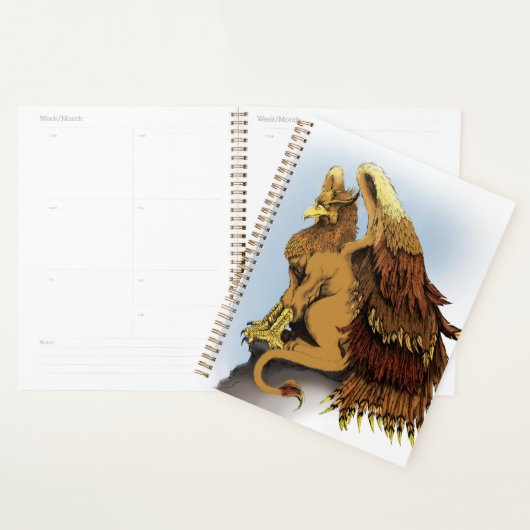 Brown Griffin Fantasy Planner (Display)