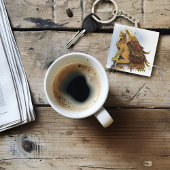 Brown Griffin Fantasy Sleutelhanger