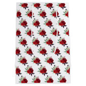 Brown Hair Princess Red Sweet Sixteen  Medium Cadeauzakje (Achterkant)