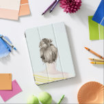 Brown Hair Top Knot Bun iPad Pro Cover<br><div class="desc">Top Knot Sailor Stripes I van Jennifer Paxton Parker. | 138995 GG</div>