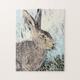 Brown Hare Puzzle Legpuzzel
