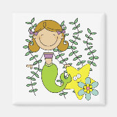 Brown Hazard Mermaid Magneet (Voorkant)