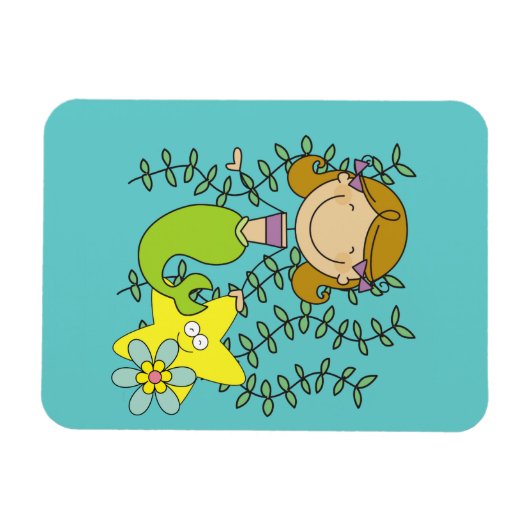 Brown Hazard Mermaid Magneet (Horizontaal)