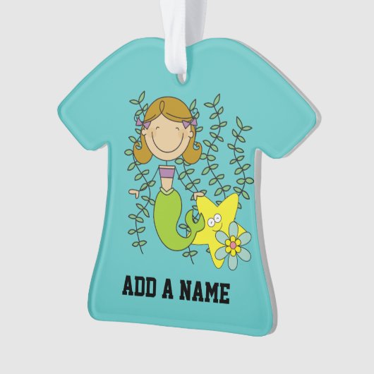 Brown Hazard Mermaid Ornament (voorkant)