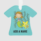 Brown Hazard Mermaid Ornament (voorkant)