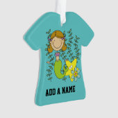 Brown Hazard Mermaid Ornament (voorkant)