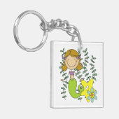 Brown Hazard Mermaid Sleutelhanger (Voorkant Links)