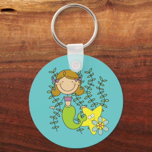 Brown Hazard Mermaid Sleutelhanger (Voorkant)