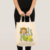 Brown Hazard Mermaid Tote Bag (Voorkant (product))