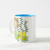 Brown Hazard Mermaid Tweekleurige Koffiemok (Voorkant links)