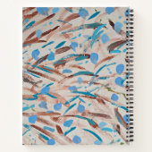 Brown heeft de blues gepersonaliseerd Notitieboek (Achterkant)