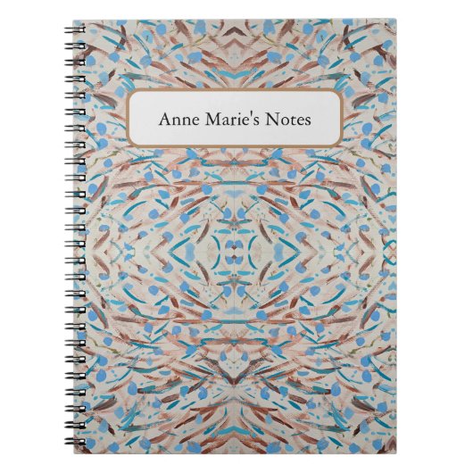 Brown heeft de Blues gepersonaliseerde notitieboek (Voorkant)