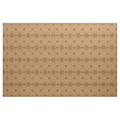 Brown Henna Lace Print Flower Pattern Fabric Stof (Yard (91,4 cm))