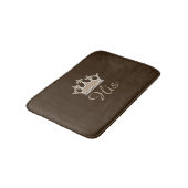 Brown his Crown Bath Mat (Gekanteld)