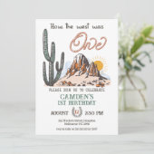  Brown: Hoe het Westen een 1e verjaardag was Kaart (Staand voorkant)