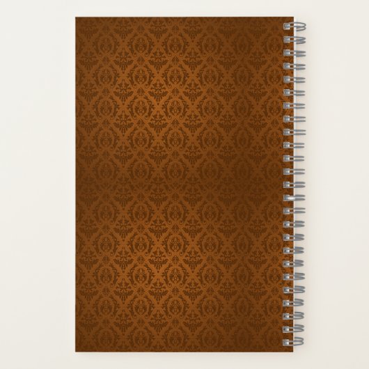 Brown Hoesje College Ruled Notitieboek (Achterkant)