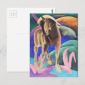 BROWN HORSE BRIEFKAART (Voorkant / Achterkant)