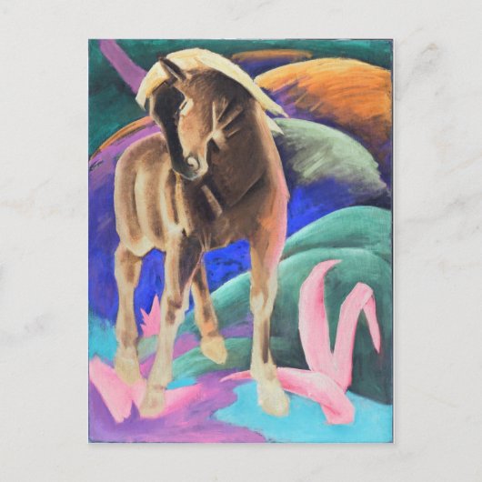 BROWN HORSE BRIEFKAART (Voorkant)