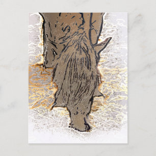 BROWN HORSE BRIEFKAART