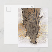 BROWN HORSE BRIEFKAART (Voorkant / Achterkant)