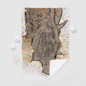 BROWN HORSE GOLFHANDDOEK (Insitu)